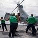 USS Charleston prepares for flight operations in the South China Sea