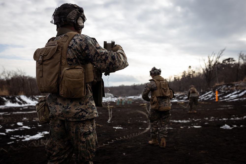 Fuji Viper 23.2: V34 Marines use Commercial Explosives during a Demo Range
