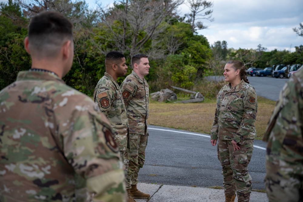 AF director of logistics visits Kadena