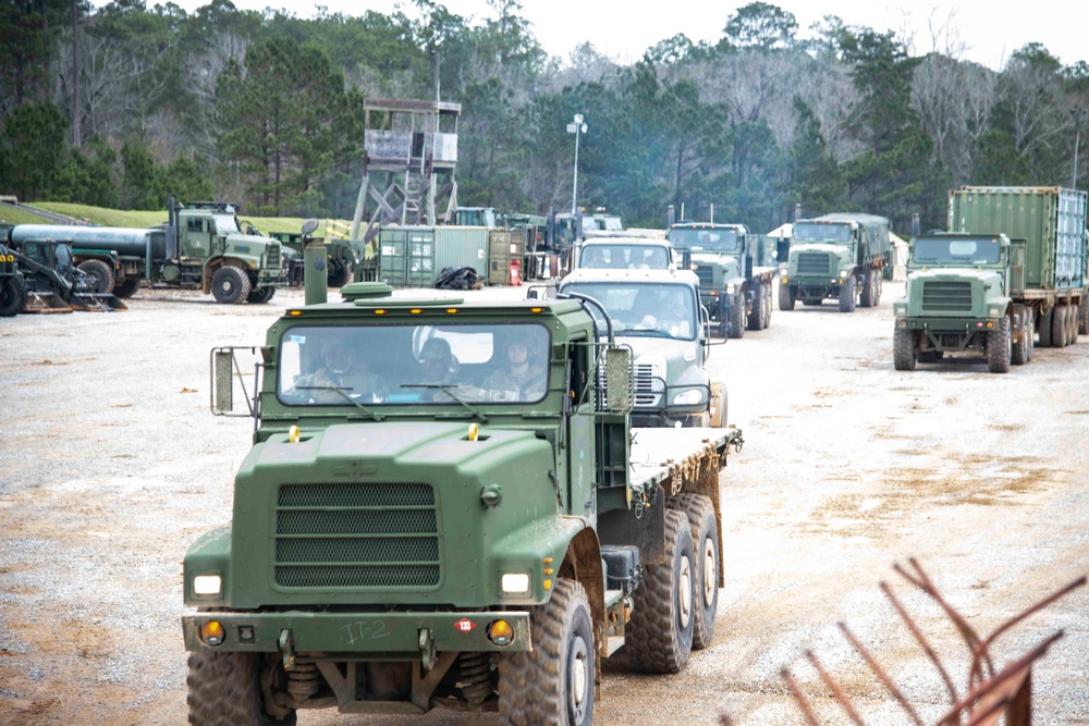 NMCB 133 Conducts a Field Training Exercise