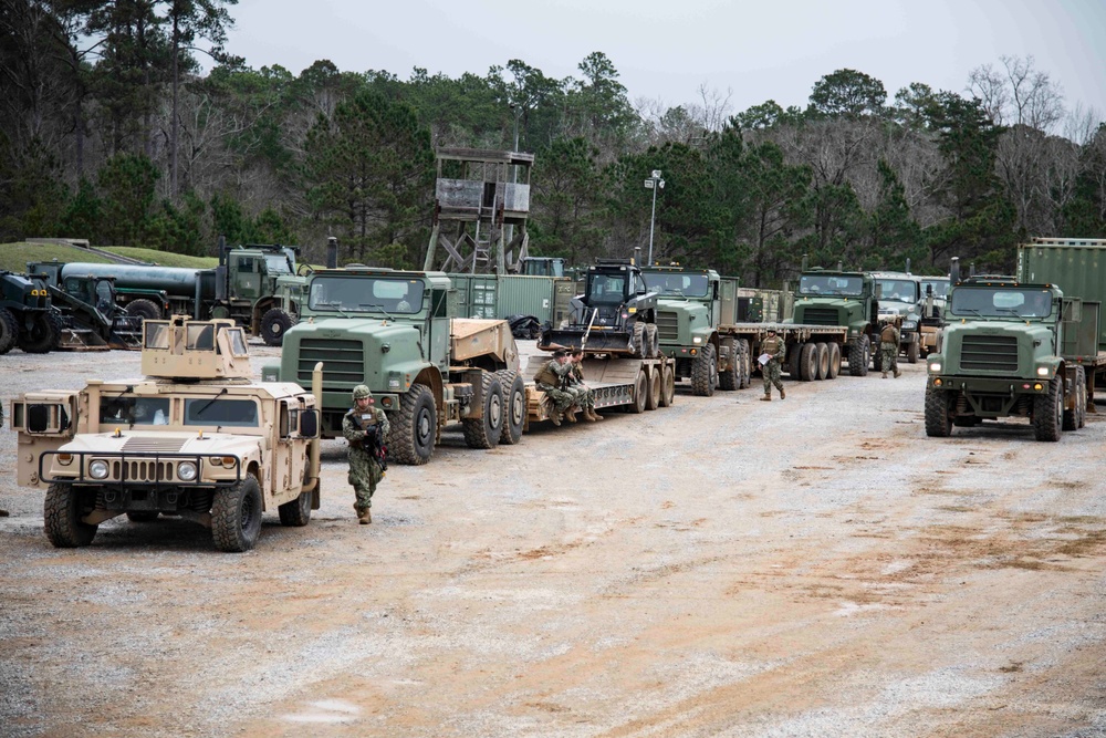 NMCB 133 Conducts a Field Training Exercise