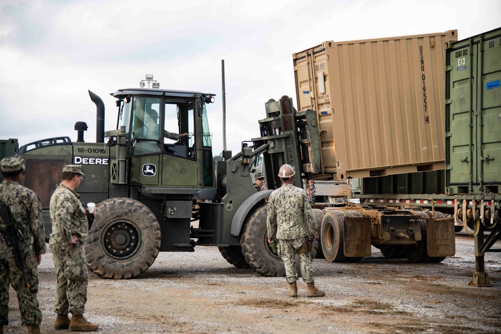 NMCB 133 Conducts a Field Training Exercise