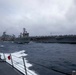 Decatur Replenishment at Sea with USNS Big Horn