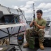 13th MEU USS Anchorage KYMETA Satellite Communications Set-up