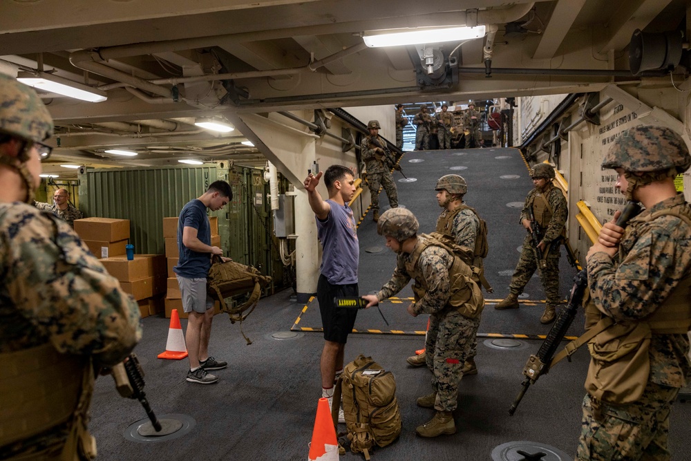 13th MEU Combat Logistics Battalion Evacuation Control Center Exercise