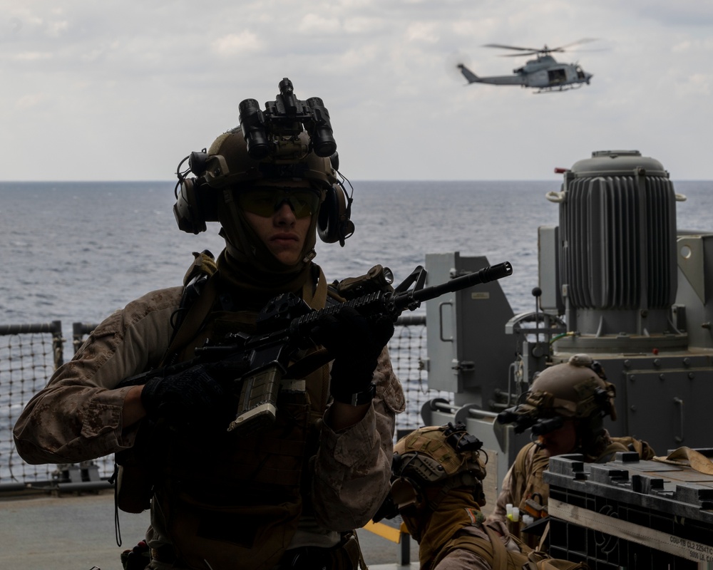 VBSS aboard the USS Miguel Keith