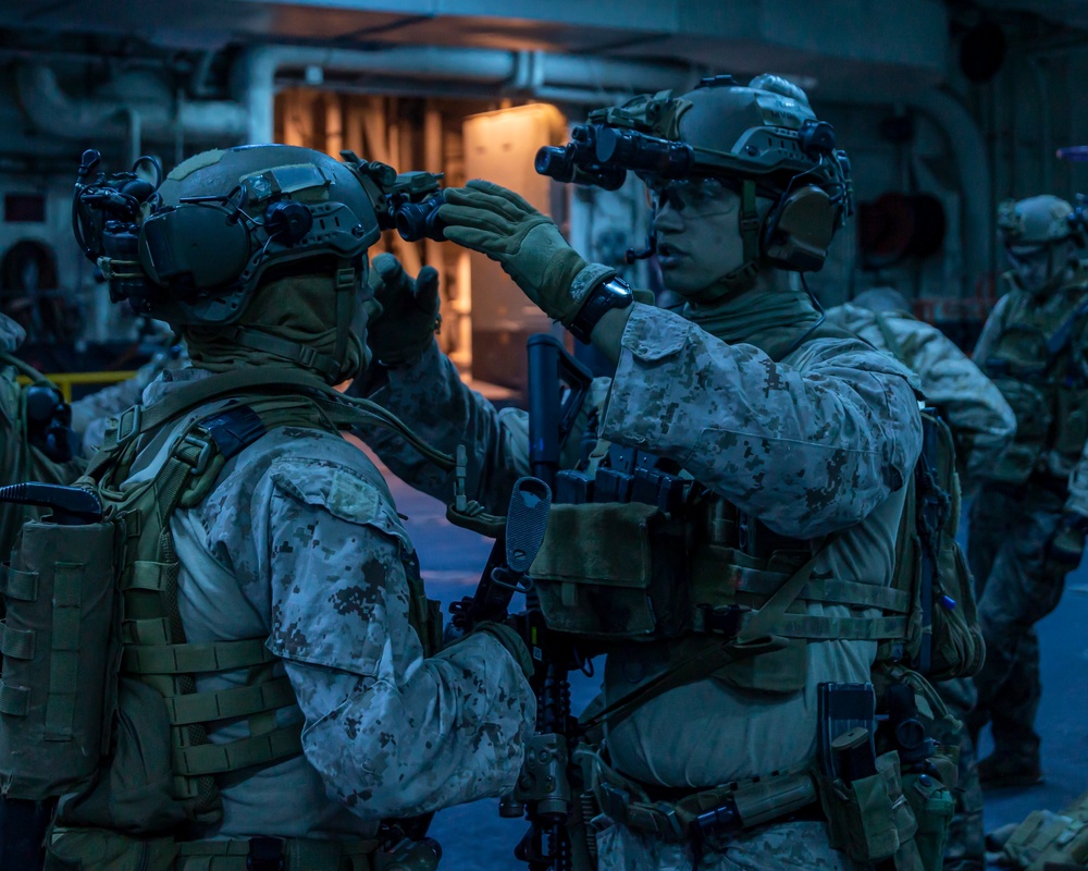 VBSS aboard the USS Miguel Keith