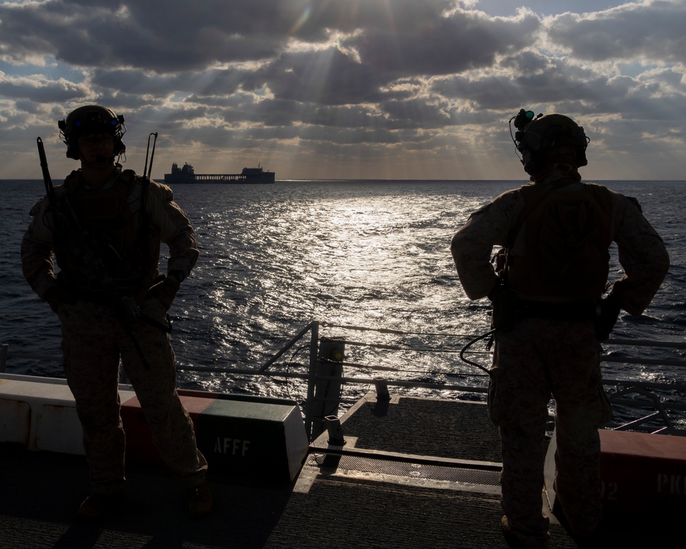 VBSS aboard the USS Miguel Keith