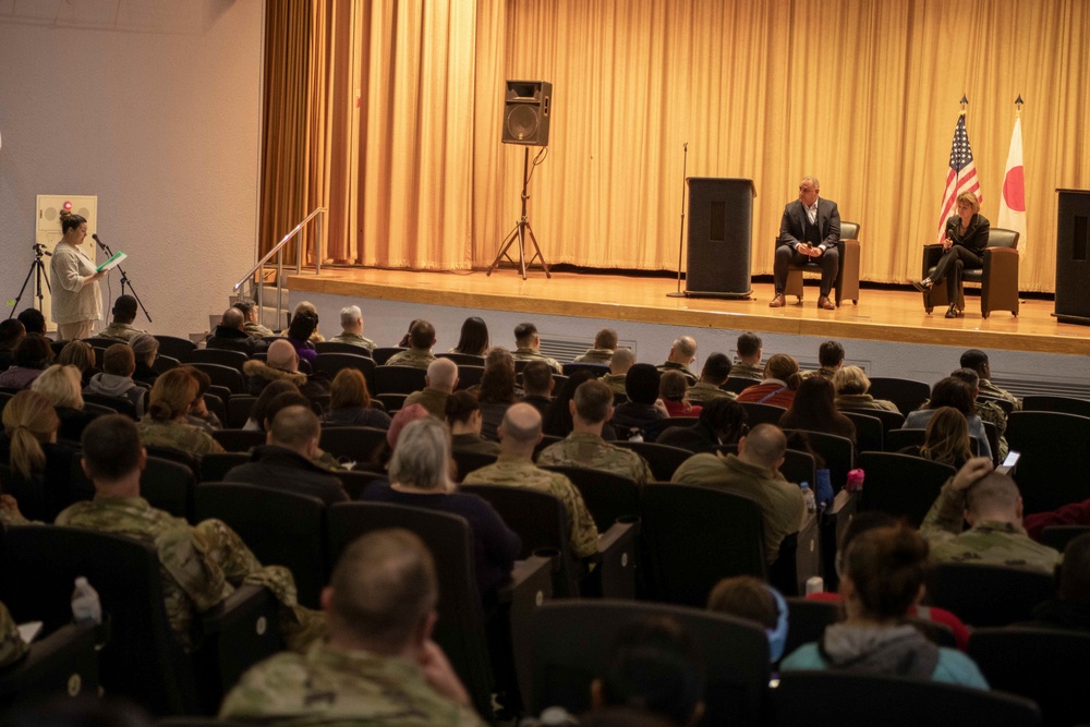 Under Secretary of Defense for Personnel and Readiness visits Yokota