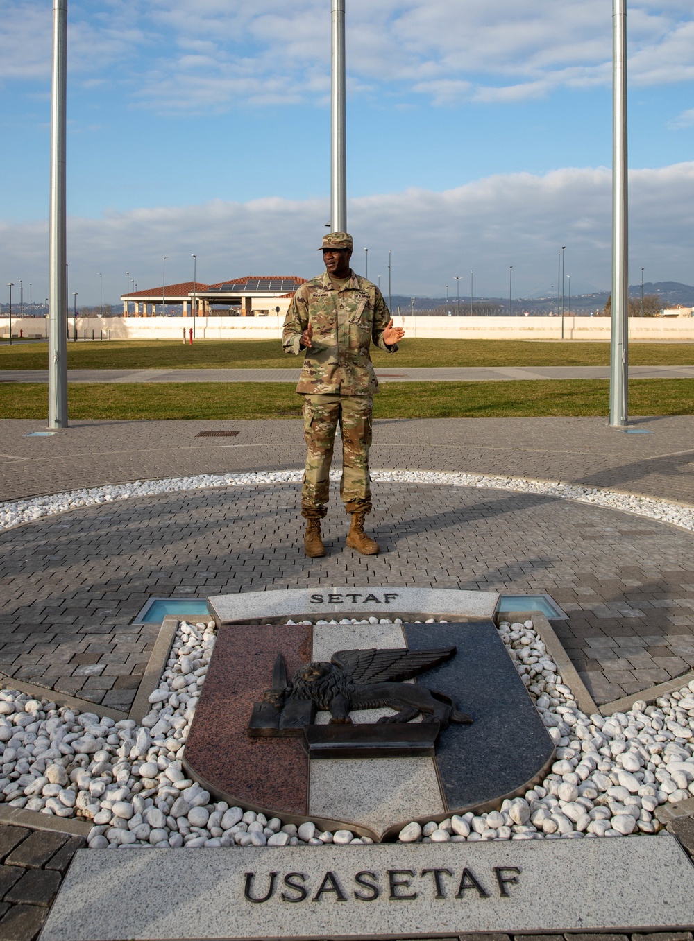 Staff Sgt. Chief Nuamah is promoted to Sgt. 1st Class