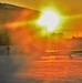 New barracks at Fort McCoy at sunset