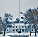 U.S. flag at half-staff at Fort McCoy