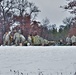 Airmen learn to build Arctic 10-person tents during cold-weather training at Fort McCoy