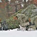 Airmen learn to build Arctic 10-person tents during cold-weather training at Fort McCoy