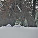 Airmen learn to build Arctic 10-person tents during cold-weather training at Fort McCoy