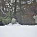 Airmen learn to build Arctic 10-person tents during cold-weather training at Fort McCoy