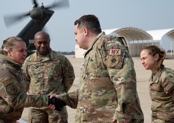 HAF director of logistics visits Wolf Pack, assesses unit needs