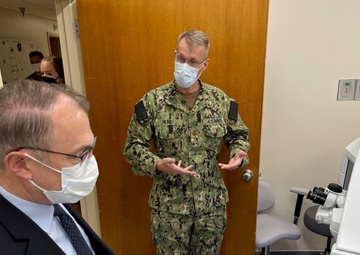 Defense Health Agency Visits Naval Hospital Jacksonville