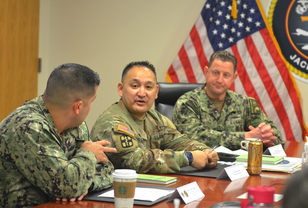 Defense Health Agency Visits Naval Hospital Jacksonville