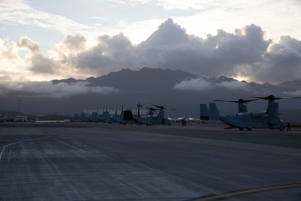 VMGR-153 and 234 conduct air-to-air refueling operations