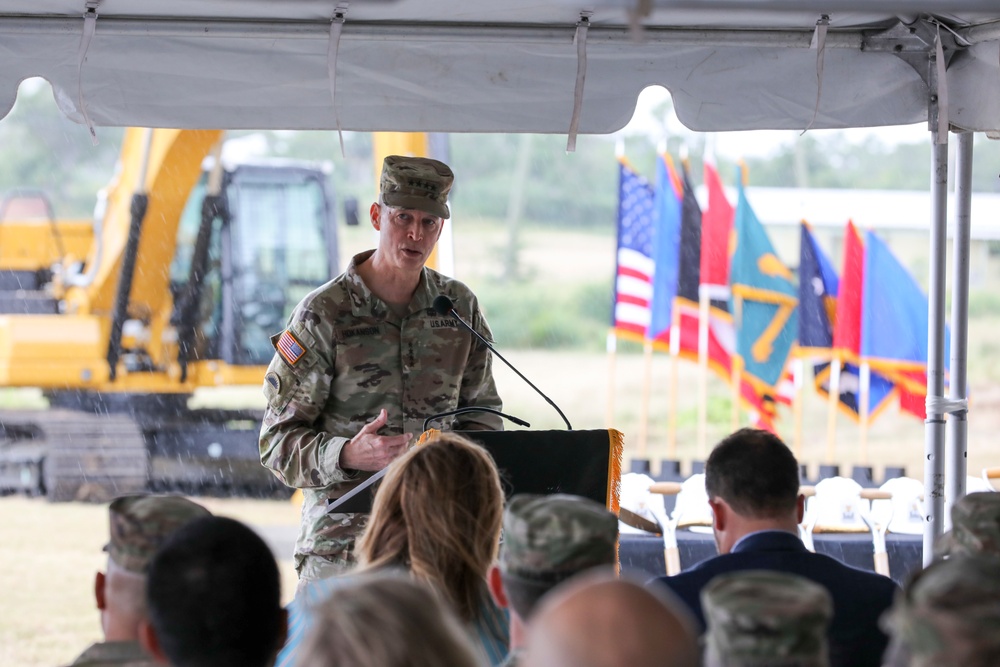 Hokanson participates in Puerto Rico Ground training center groundbreaking