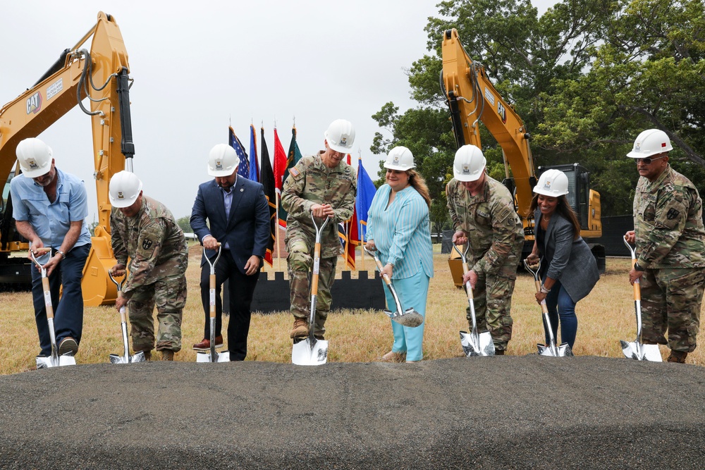 Hokanson participates in Puerto Rico Ground training site groundbreaking