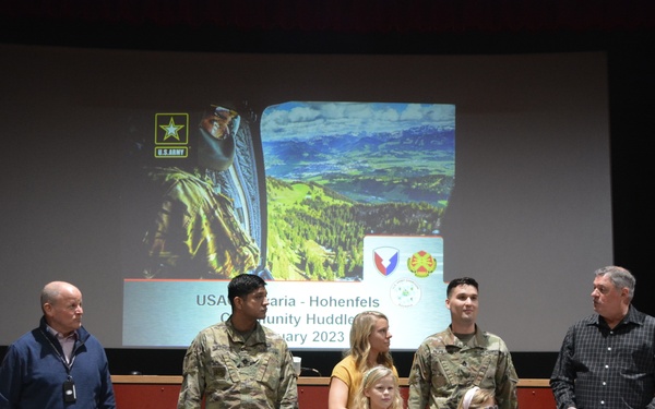 Hohenfels military community members improve area on, off post