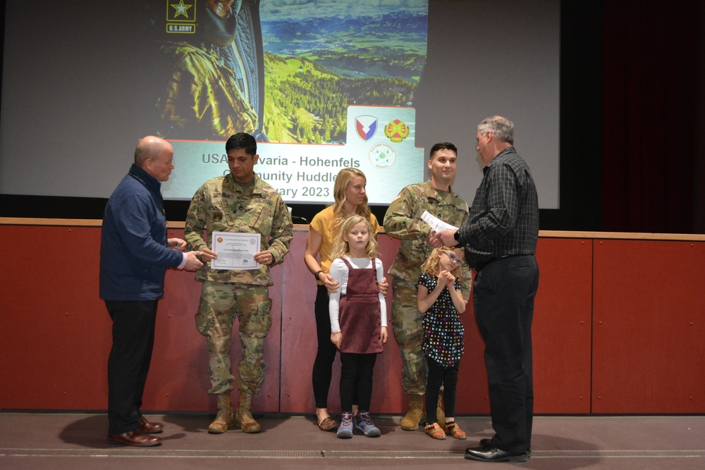 Families keep their neighborhoods clean together