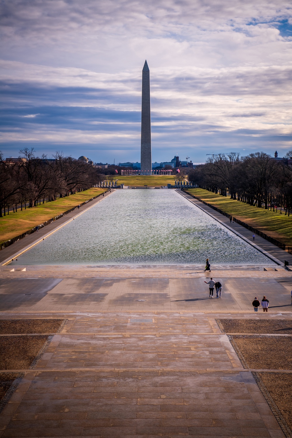 Promoted to Sergeant at Lincoln Memorial