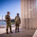 Promoted to Sergeant at Lincoln Memorial