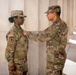 Promoted to Sergeant at Lincoln Memorial