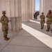 Promoted to Sergeant at Lincoln Memorial