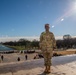 Promoted to Sergeant at Lincoln Memorial