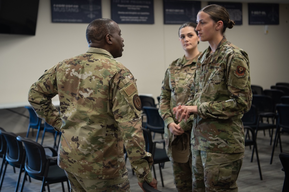 137th SOW hosts the ANG command chief