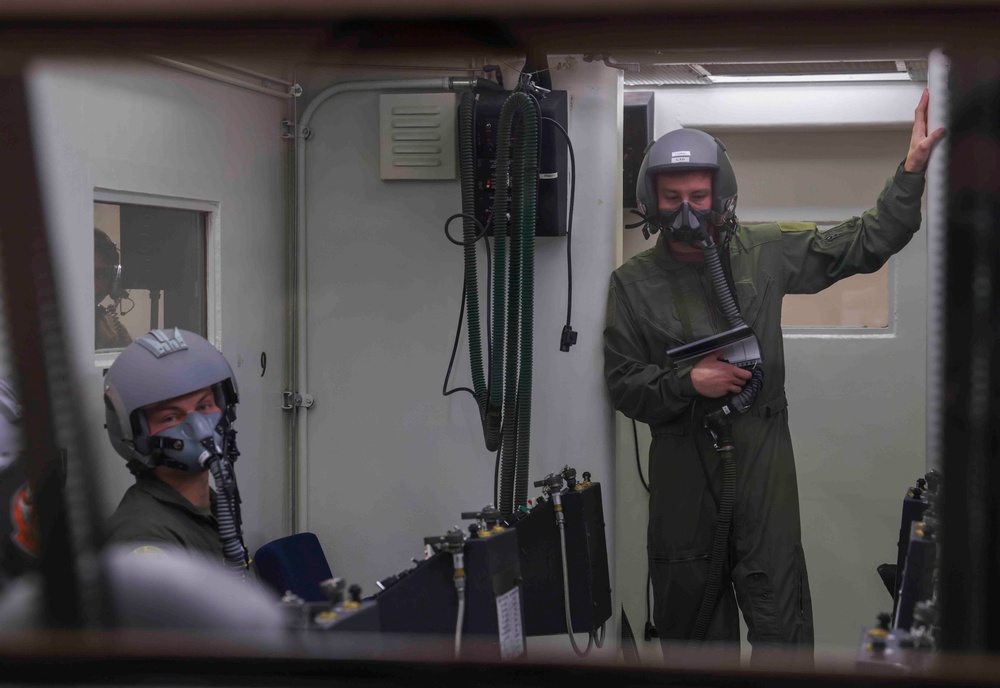 Beale AFB Altitude Chamber conducts Denitrogenation Training