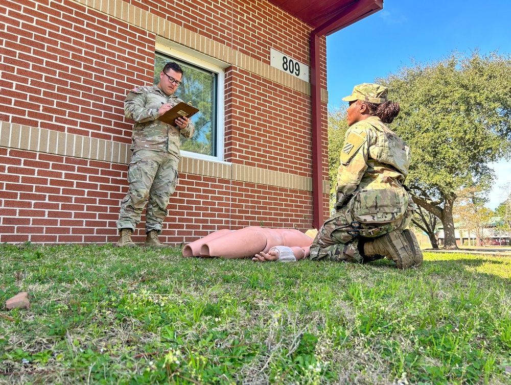 Sustainment Soldiers certify in Tactical Combat Casualty Care