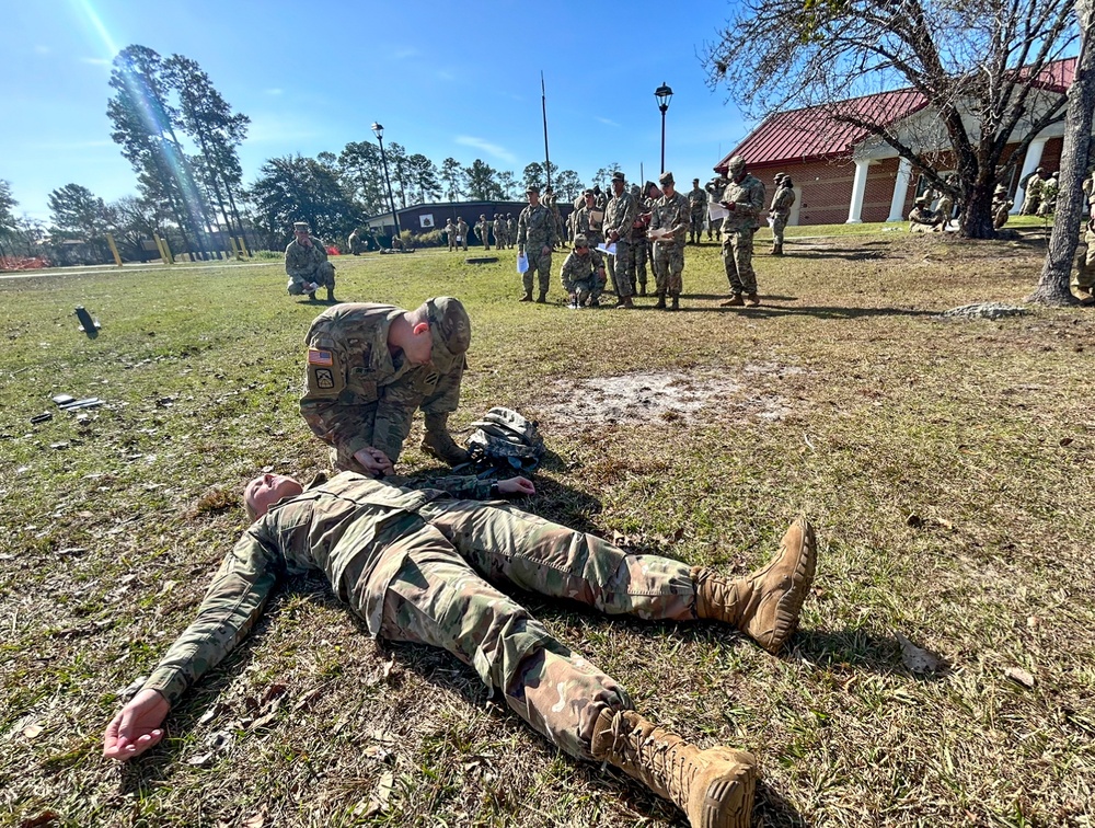 Sustainment Soldiers certify in Tactical Combat Casualty Care