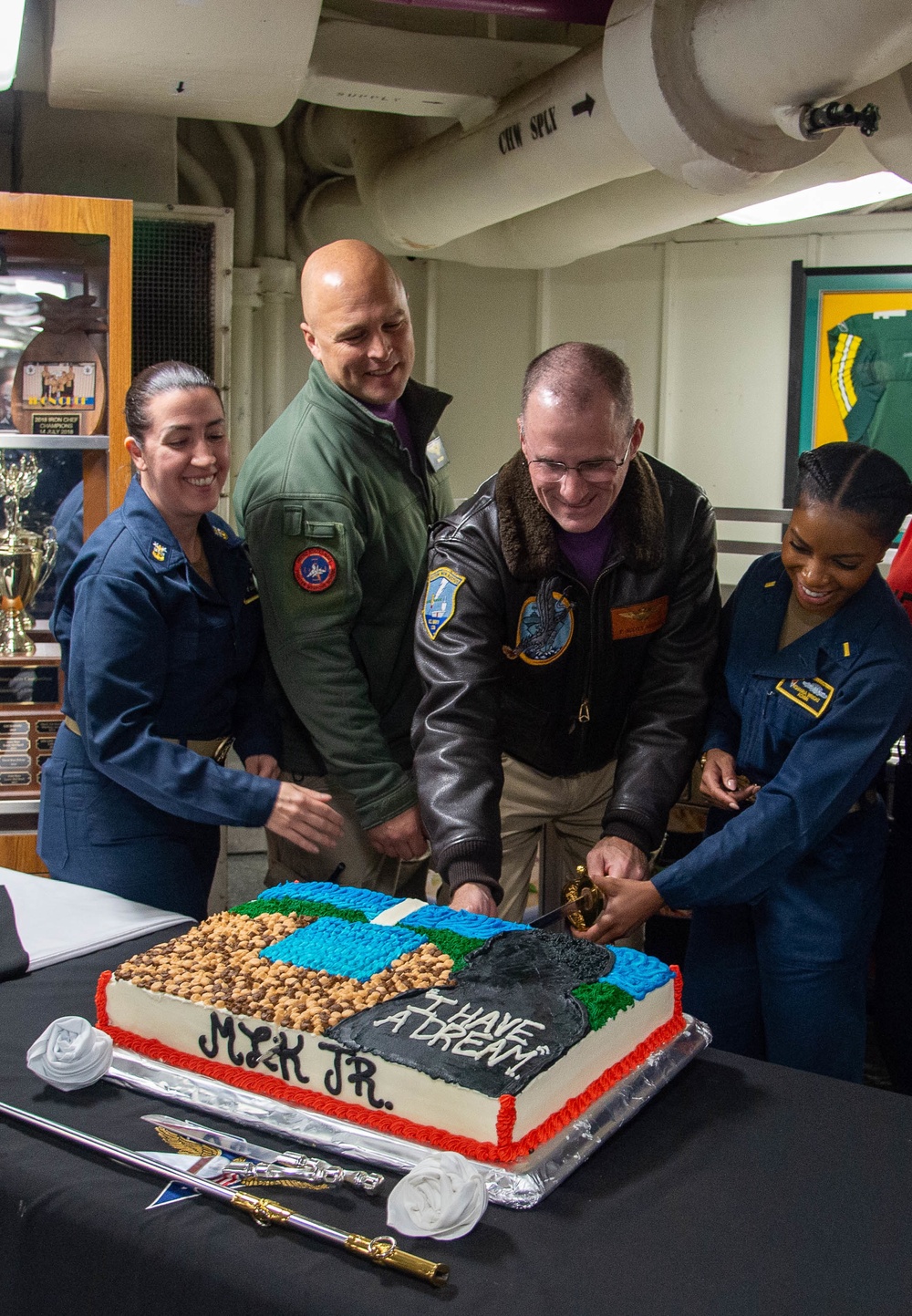 USS Carl Vinson (CVN 70) Holds a Martin Luther King, Jr. Remembrance Celebration