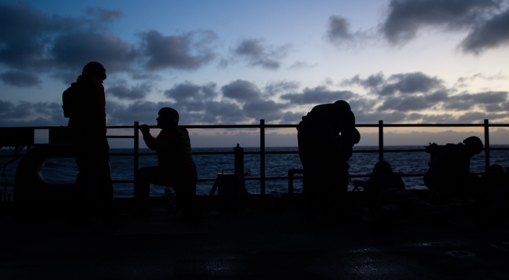 USS Carl Vinson (CVN 70) Conducts Live-Fire Exercise