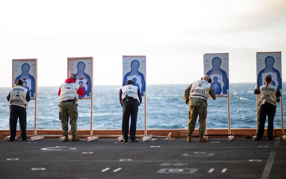 USS Carl Vinson (CVN 70) Conducts Live-Fire Exercise