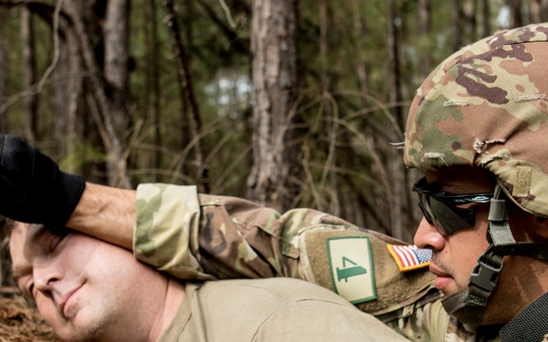 Soldiers Battle for 200th MP Command Best Squad Honor