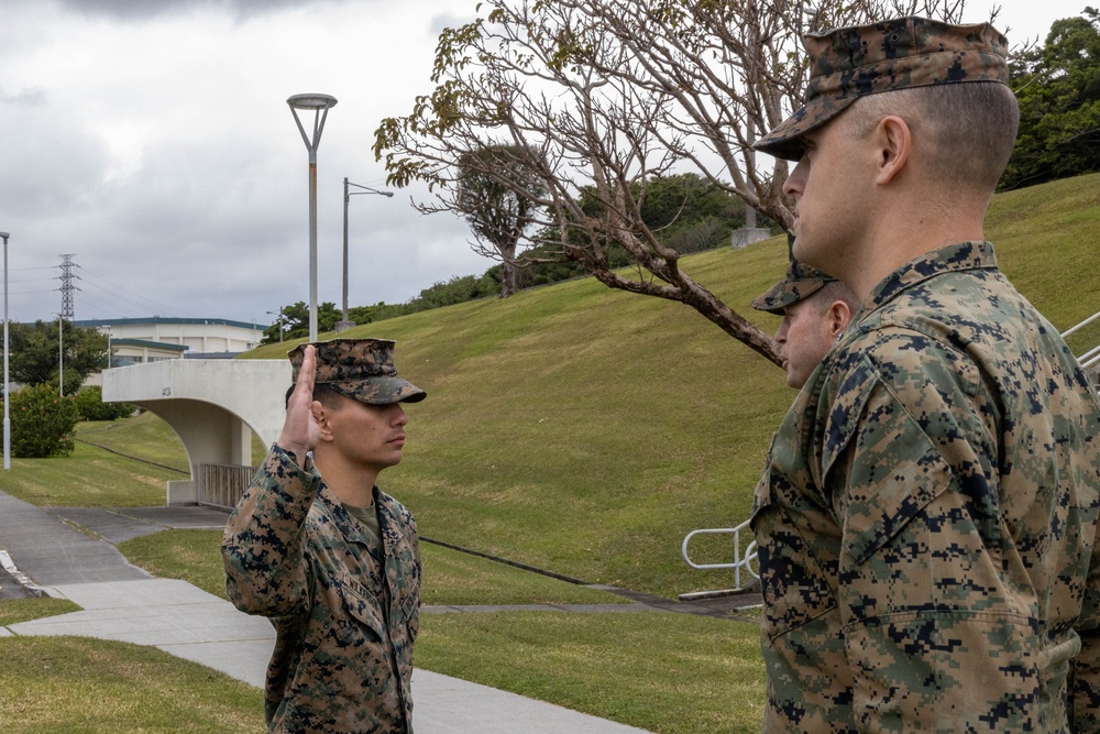 Sgt. Adam Wilkerson Re-enlistment