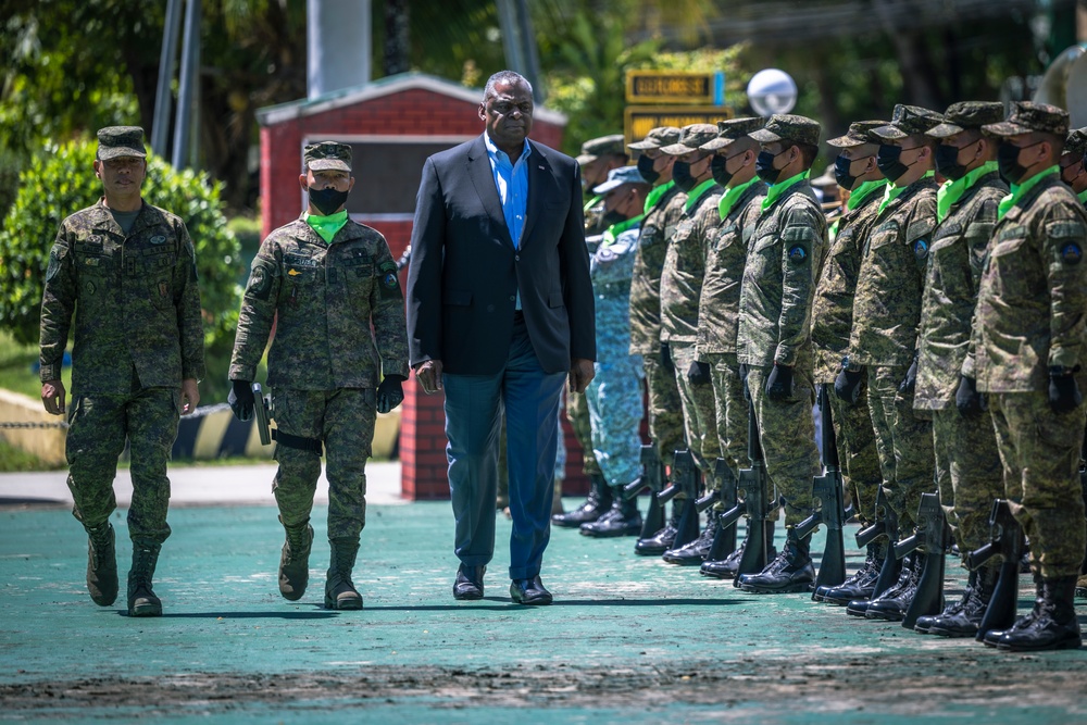 SECDEF Travel to Zamboanga, Philippines