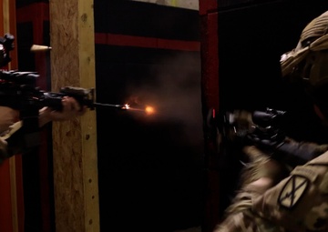 Task Force Spartan Soldiers tackle MOUT training during Juniper Oak 2023