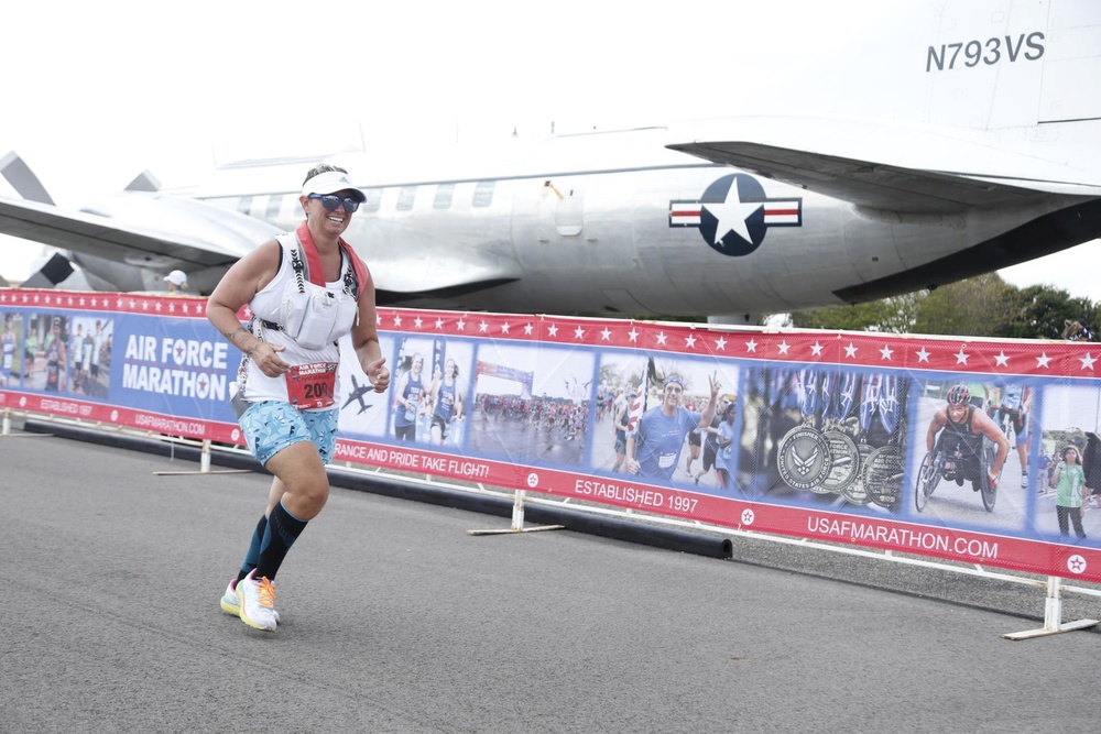 Motherhood inspires Airman's 50-state marathon challenge