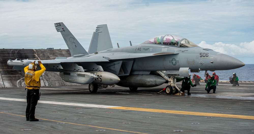 Nimitz Conducts Flight Operations