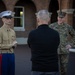 Retired U.S. Marine Col. and NASA Astronaut, Douglas G. Hurley, visits Barracks Marines at Marine Barracks Washington, D.C.