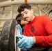 Sailor Reassembles Ordnance Skid