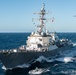 Nimitz and Chung Hoon Conduct Fueling at Sea