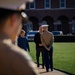 Retired U.S. Marine Col. and NASA Astronaut, Douglas G. Hurley, visits Barracks Marines at Marine Barracks Washington, D.C.